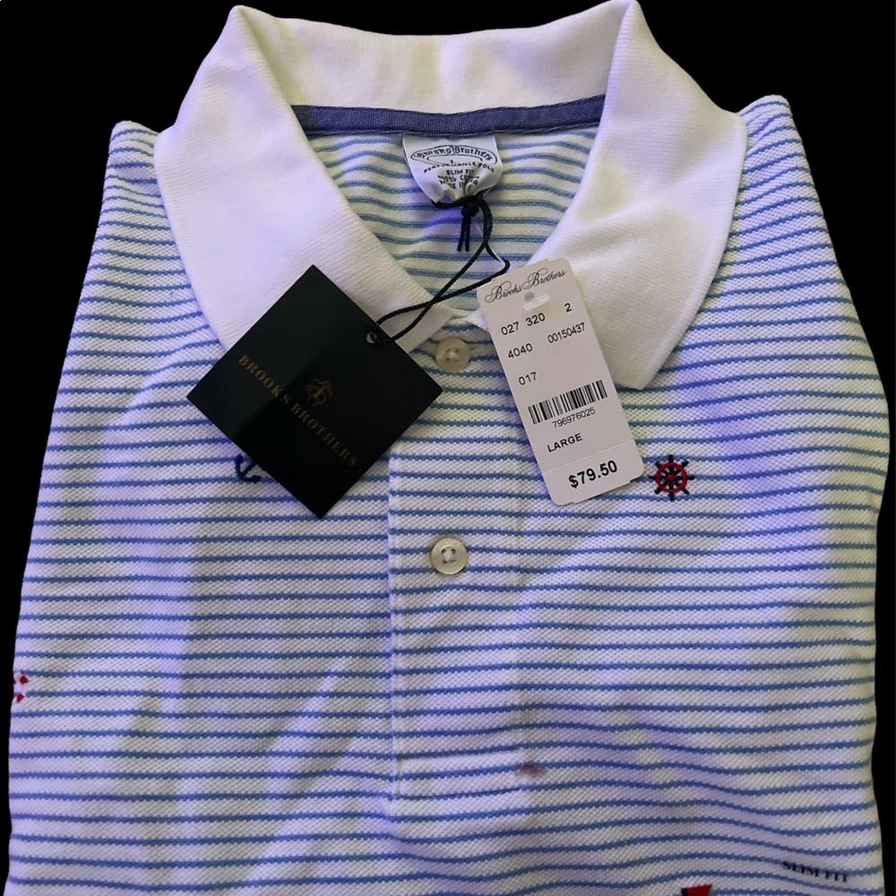Brooks brothers sailor shirt